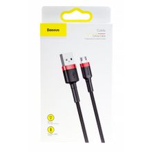 Data кабель USB Baseus CAMKLF-B91, Micro, 1м черный