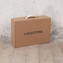 Lakestone Кожаная сумка папка Gunters Brown