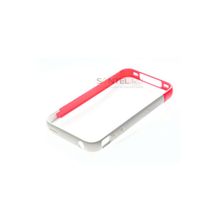 Бампер SGP Class А-А-А для iPhone 4 4S White Red rose