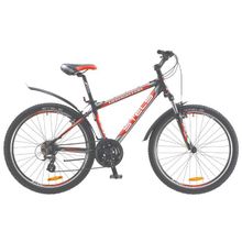 Велосипед STELS Navigator 630 V 26 V010 (2018) 15.5" Чёрный-серебр-красный LU065957