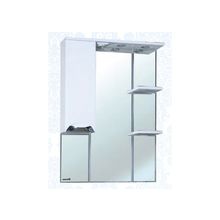 Симона-75 зеркало шкаф, 74 см, черное, салатовое, бежевое, красное, голубое, левое, правое, Bellezza