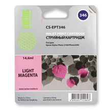 Картридж струйный Cactus CS-EPT346 светло-пурпурный для Epson Stylus Photo 2100 (14.6мл)