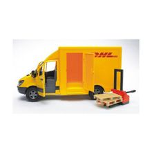 Bruder MB Sprinter фургон DHL с погрузчиком 02-534