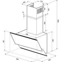 Kronasteel Вытяжка Kronasteel IRIDA 600 white sensor