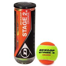 Мяч теннисный Dunlop Stage 2 (ORANGE) 3B арт.602205 уп.3шт