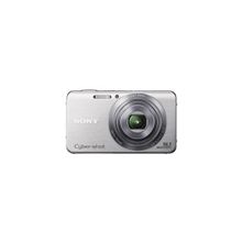 Sony cyber-shot dsc-w630 16.1mpix серебристый  5x 2.7" 720p ms np-bn1