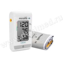 Тонометр Microlife BP A150 Afib (риск инсульта, 1 кнопка) манжета M-L + адаптер, Microlife, Швейцария