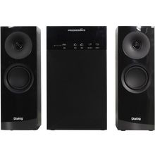 Колонки Dialog Progressive AP-250   Black   (2x15W+Subwoofer 50W,дерево,  SD, USB, Bluetooth, FM, ПДУ)