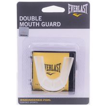 Everlast Капа Double 4410E, 2-челюстная, прозрачная, в коробке