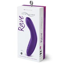 We-vibe Фиолетовый вибромассажёр We Vibe Rave Purple - 19,3 см. (фиолетовый)