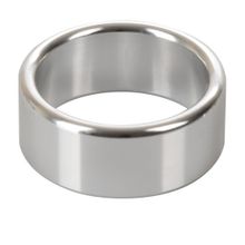 Серебристое эрекционное кольцо Alloy Metallic Ring Medium Серебристый