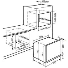 Встраиваемый газовый духовой шкаф Smeg SF800GVP