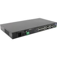 ZyXEL MGS-3712 управляемый коммутатор , 12 портов, L2+ Metro Gigabit Ethernet, 12 разъемов RJ-45, 4 SFP-слота