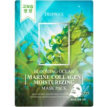Deoproce Blooming Marine Collagen Moisturizing Mask Pack 125 г