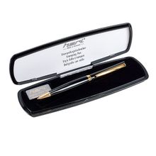 HERI 6720 - Ручка со штампом, чёрный лакированный корпус