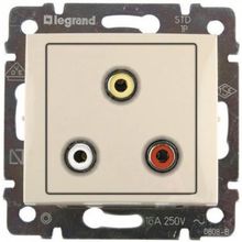 Legrand Розетка RCA Legrand Valena слоновая кость 774184 ID - 102597