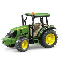 Bruder Трактор John Deere 5115M с прицепом 02-108