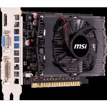 Видеокарта MSI N730-2GD3 (V2.0) RTL GT730, 2GB, DDR3, 128bit, DVI, HDMI, D-Sub, PCI-E