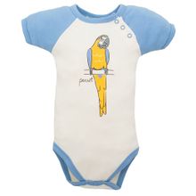 Hudson Baby боди и штанишки попугай голубой лимпопо
