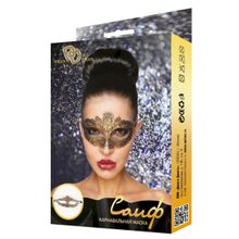 Джага-Джага Золотистая карнавальная маска  Саиф (золотистый)