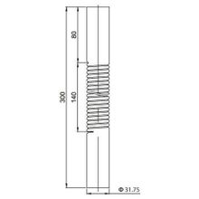 Труба гибкая для раковины, 30 см  Articoli Vari CZR-ST-01(02,03) CZR-ST-02