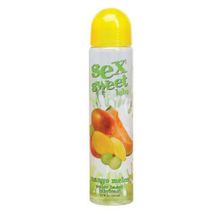 Topco Sales Вкусовой лубрикант с ароматом манго и дыни Sex Sweet Lube - 197 мл.