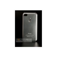 Задняя накладка CJD для iPhone 4 4S Silver