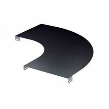 Крышка на угол горизонтальный 90?, осн.500, R-300, нержавеющая (упак. 1шт) |  код. LK0053INOX | DKC