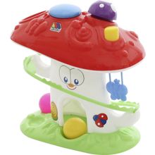 Развивающая игрушка Забавный гриб (в сеточке)