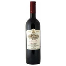 Вино Пиросмани, 0.750 л., 12.0%, полусухое, красное, 6