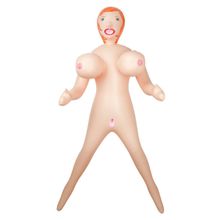 NMC Надувная кукла с большим бюстом INFLATABLE JANICE JAPLIN (телесный)