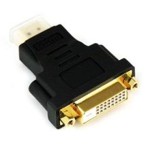 Адаптер DVI F - HDMI M, позолоченные контакты, Orient (C484)