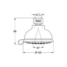 Верхний душ Grohe Tempesta New Rustic (27610000) (100 мм)