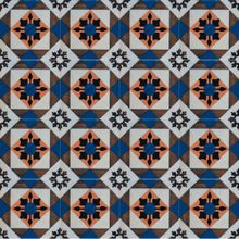 Bestile Art Deco Azul 02 22.5x22.5 см