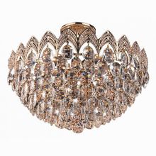 Eurosvet 3649 6 золото прозрачный хрусталь Strotskis