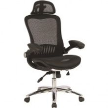 Кресло для руководителя Easy Chair 552 TTW черное (акриловая сетка пластик металл)