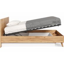 Алмаз. Любимый дом Марта-2 Кровать 1200 с подъёмным механизмом (Дуб золотой)