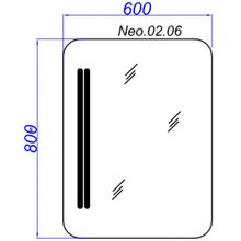 Aqwella Зеркало для ванной Нео 60