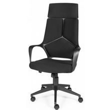 Кресло офисное IQ черный пластик черная ткань