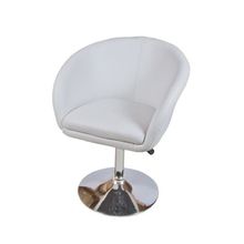 Барное кресло из экокожи CH-8600, белое