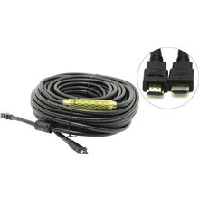 VCOM   VHD6020D-30м   Кабель HDMI to HDMI (19M -19M) 30м  2  фильтра  ver1.4