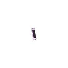 Бампер GRIFFIN для Apple iPhone 5 фиолетовый с прозрачной полосой
