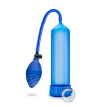 Blush Novelties Синяя ручная вакуумная помпа Male Enhancement Pump (синий)