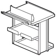 Выдвижная рама - для щита PC - для принтера 12 U | код 047290 | Legrand