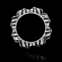 Серебряное кольцо Два креста