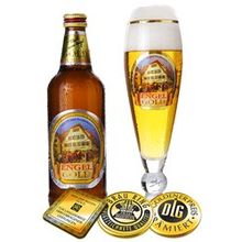 Пиво Ангел Гольд (Золотой Ангел), 0.500 л., 5.4%, светлое, 20
