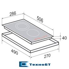 Встраиваемая электрическая варочная панель Zigmund & shtain CNS 302.30 BX