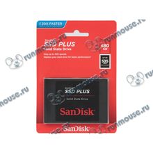 SSD диск 480ГБ 2.5" SanDisk "SSD Plus" SDSSDA-480G-G26 (SATA III) (ret) [133539]