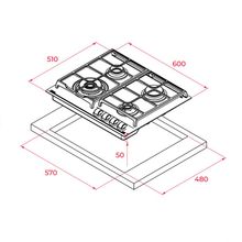 TEKA GZC 64321 XBN WHITE