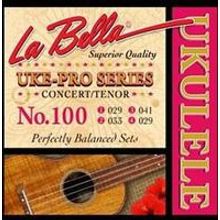 100 Uke-Pro Комплект струн для концертного тенор укулеле, La Bella